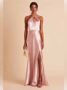 Birdy Grey Monica Rose Satin Dress